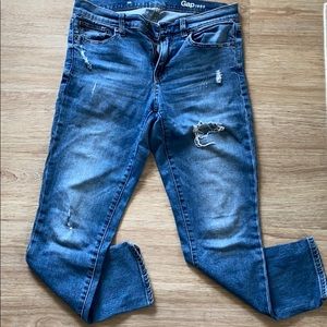 Gap distressed jeans. Size 28R